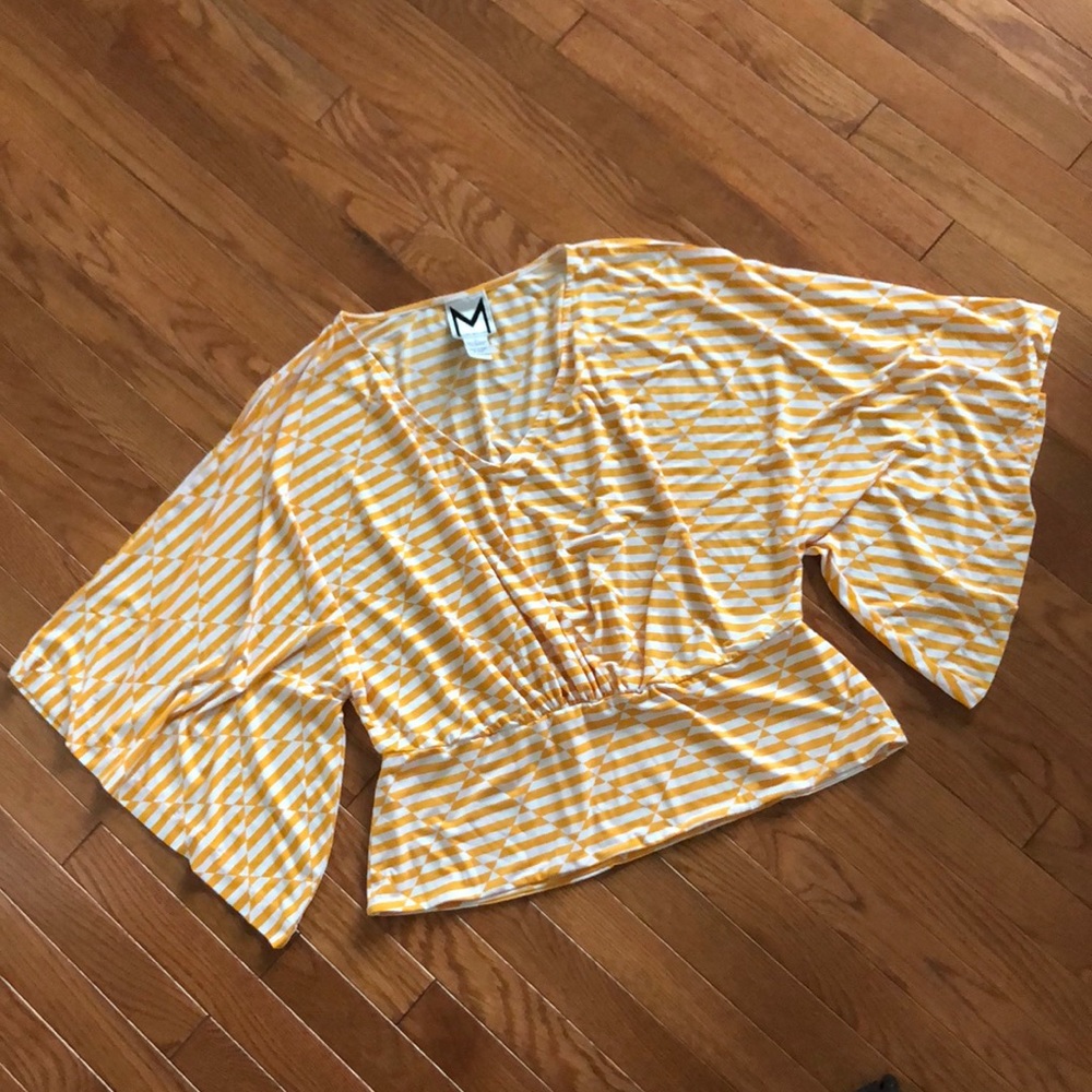 Marc Bower size XL silky blouse